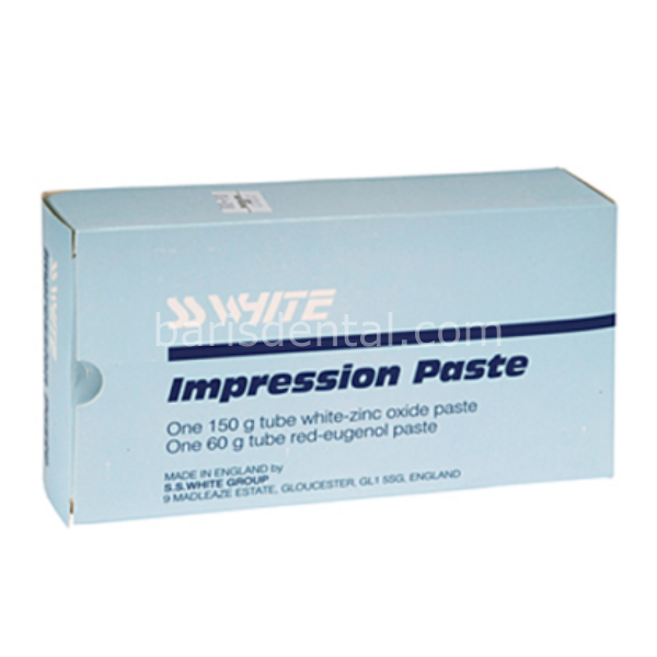 SS White impression Patası - Çinko Oksit Ojenollü Protez Macunu 150Gr+60Gr.