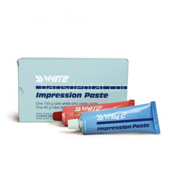 SS White impression Patası - Çinko Oksit Ojenollü Protez Macunu 150Gr+60Gr.