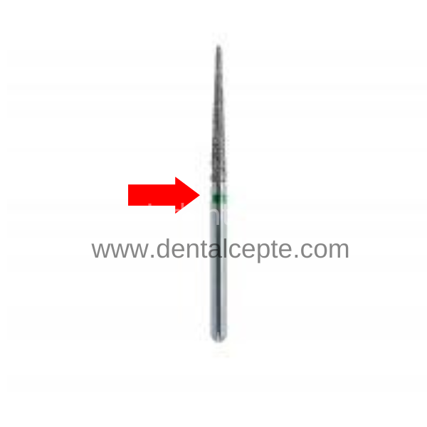 Dimei Aeratör Elmas Alev Uçlu Frezi - Kırmızı