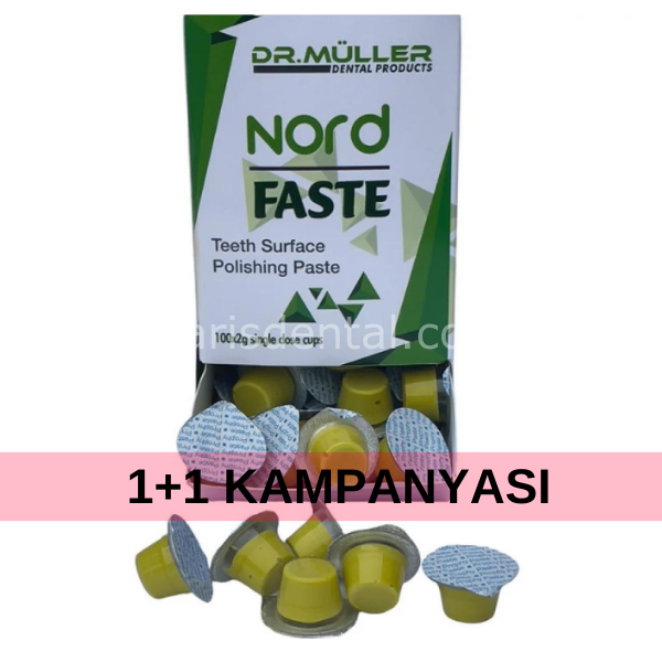 DR. Müller Nord Diş Temizleme ve Cilalama Pastası 1 AL 1 HEDİYE KAMPANYASI