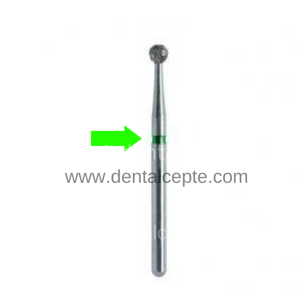 Dimei Aeratör Elmas Rond Frezi - Yeşil