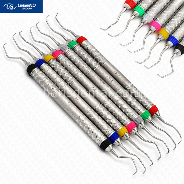 Legend Plus Gracey Küret Seti 7'li