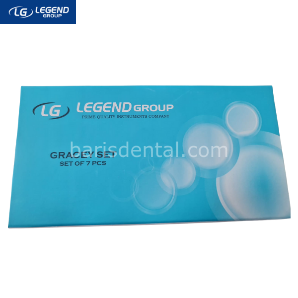 Legend Plus Gracey Küret Seti 7'li Gold