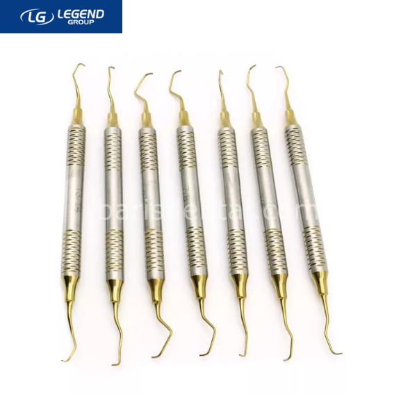 Legend Plus Gracey Küret Seti 7'li Gold