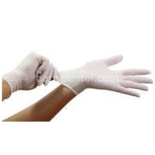 Mcc Beyaz Pudralı Muayene Eldiveni 1 Kutu