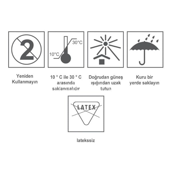 One Plus Mavi Nitril Pudrasız Muayene Eldiven