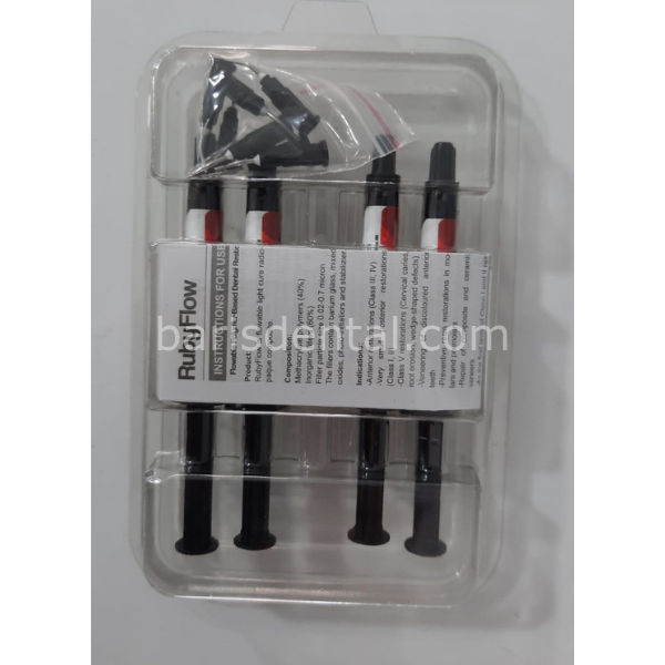 Ruby Flow Akışkan Kompozit 4'lü Paket