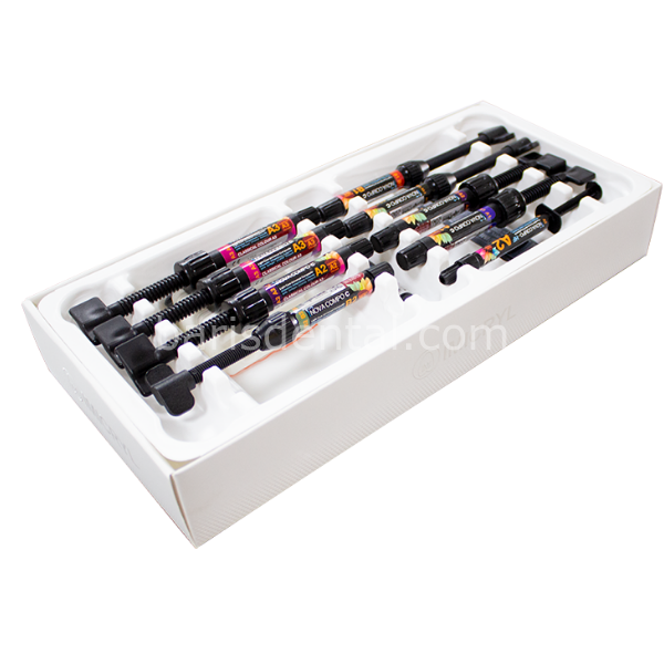 İmcryl Nova Compo Kompozit Seti 8 li Paket  Ü.Kod:2045