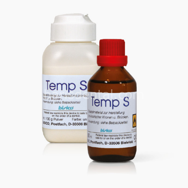 Bisico Temp S - Akrilik Esaslı Geçici Kron Yapım Materyali