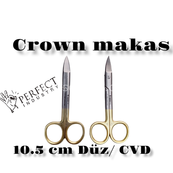 Crown Makas 10.5 cm Düz