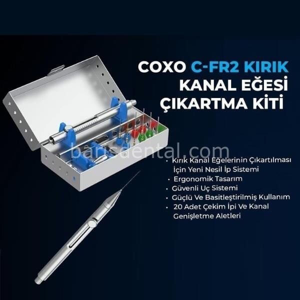 Coxo C-FR2 Kırık Kanal Eğesi Çıkarma Kiti