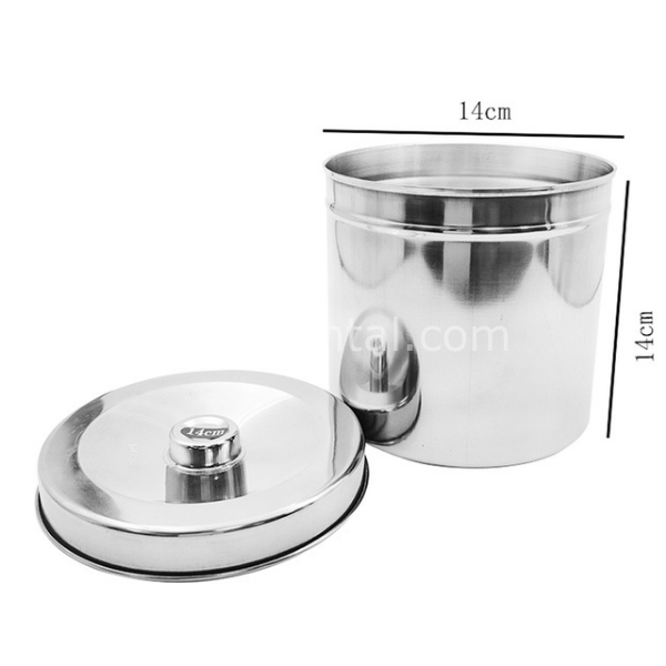 lLegend Metal Kapaklı Pamuk Kutusu