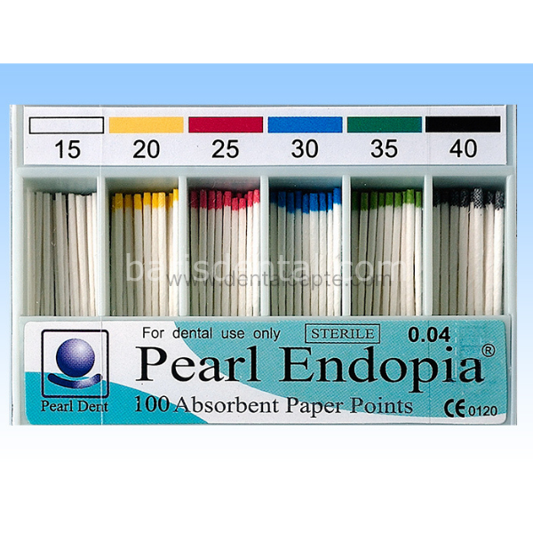 Pearl Endo Paper Point -04 Açılı