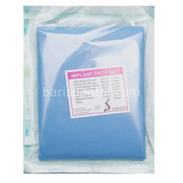 Cerrahi İmplant Örtüsü - İmplant Seti