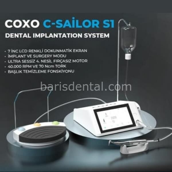 Coxo C-Sailor Plus 1 Işıklı İmplant Motoru