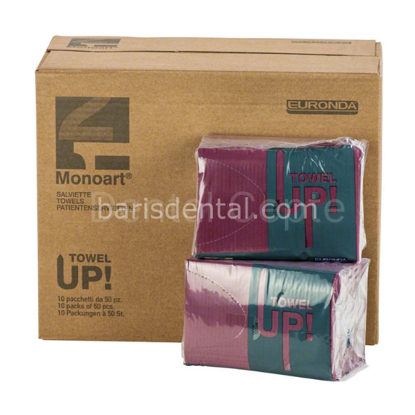 Euronda Monoart Renkli Tabla Örtüsü 500 Adt/Koli ( Bordo )