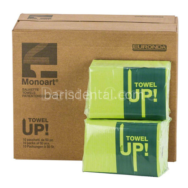 Euronda Monoart Renkli Tabla Örtüsü 500 Adt/Koli ( Yeşil )