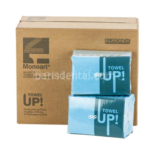 Euronda Monoart Renkli Tabla Örtüsü 500 Adt/ Koli ( Açık Mavi )