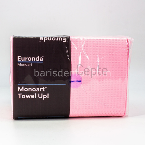 Euronda Monoart Renkli Tabla Örtüsü 50 Adet ( Pembe)