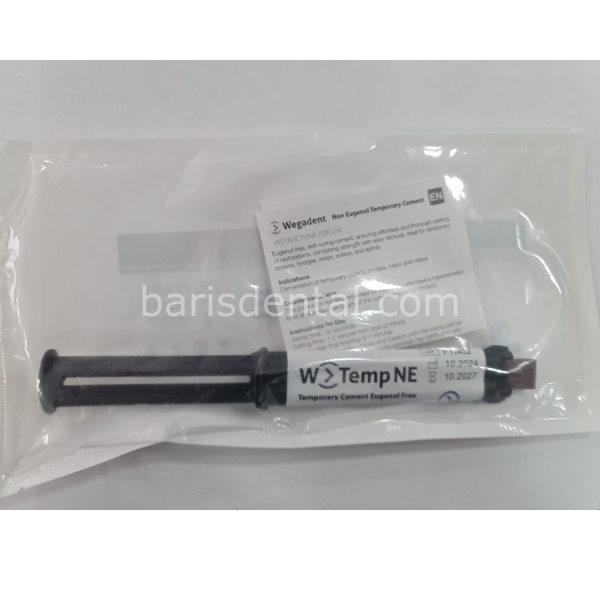 Wegadent W Pattern R Işınla Sertleşen Geçici Yapıştırıcı