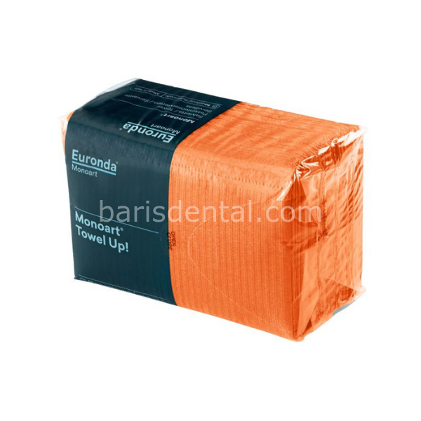 Euronda Monoart Renkli Tabla Örtüsü 50 Adet ( Turuncu )