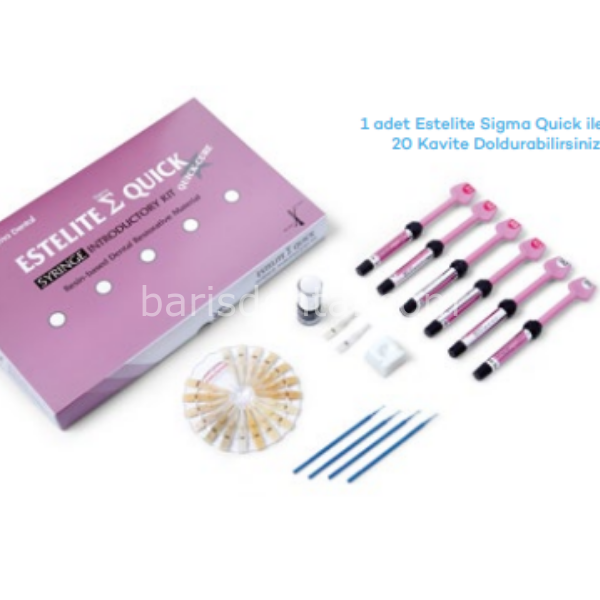 Tokuyama Estelite Quick İntro Kit 2 ( 6 Tüp 1 Bond Set )