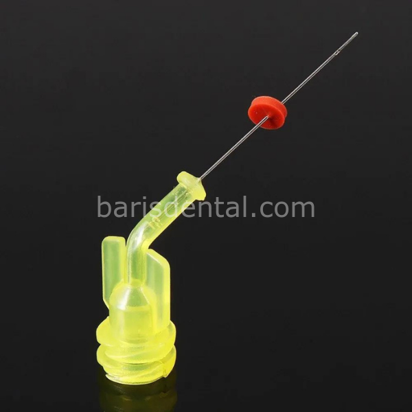 İrrigasyon İğnesi Açılı - MAVİ RENK - 50'lik Paket