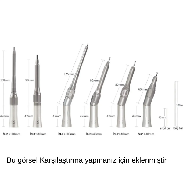 Tealth Açısız Cerrahi Piyasemen - Düz Uzun Boy