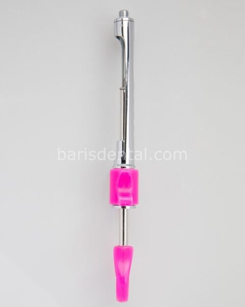 Doğrusal Aspirasyonlu Şırınga 16cm -Pembe Renk