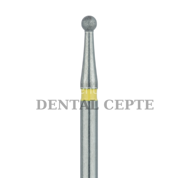 Aeratör Elmas Frezi - Çin 10 lu Blester Paketi ROND Model SARI Kuşak