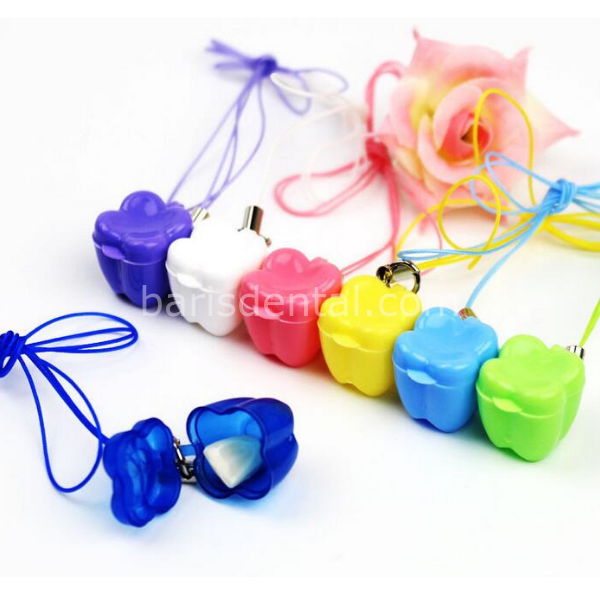 Süt Dişi Çocuk Kolyesi -Renkli -50 lik Paket