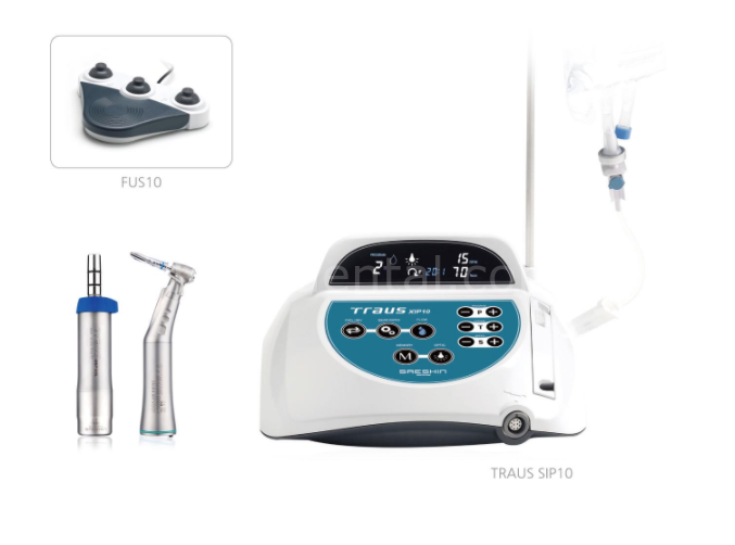 Traus SIP10 İmplant Motoru / 20:1 Başlık Dahil Set