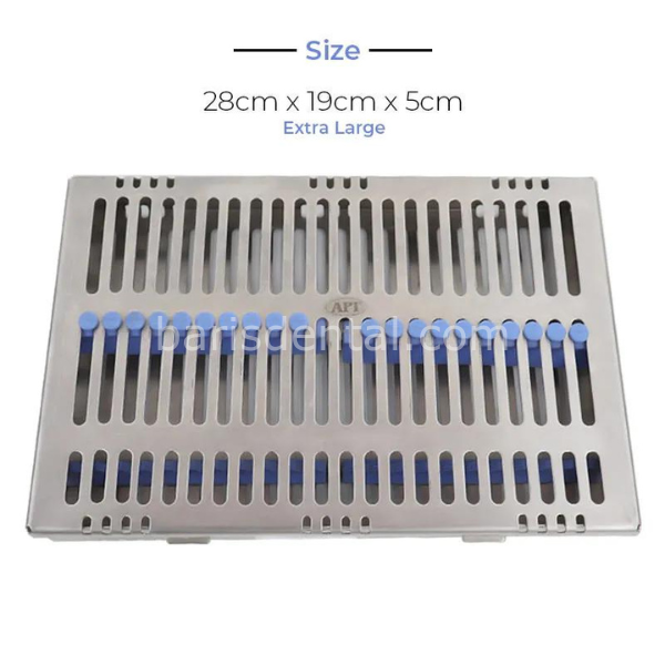 Metal Sterilizasyon Kaseti 21Cm*19Cm*5Cm