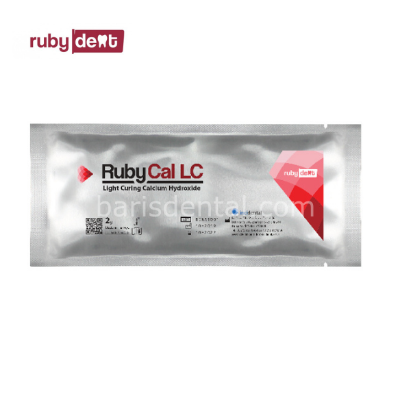 Rubycal Lc Işınla Sertleşen Kalsiyum Hidroksit Kanal Patı 1 Adet