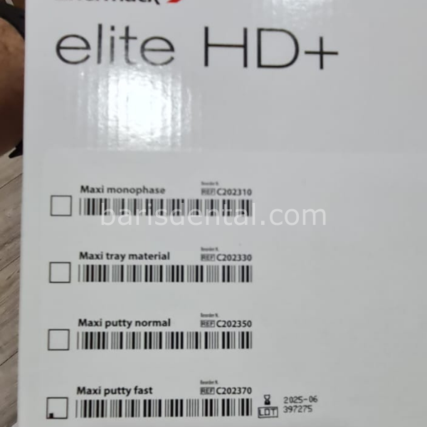 Elite HD Makine Ölçüsü 6*380 ml.