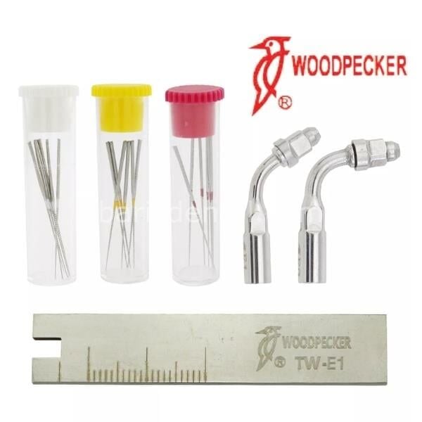 Woodpecker Ultrasonik Scaler Endo Uç Seti - Temizlik Uçları