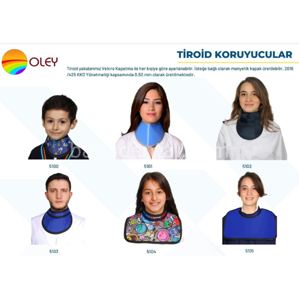 Tiroid Koruyucu - Kurşun Koruma Boyunluk