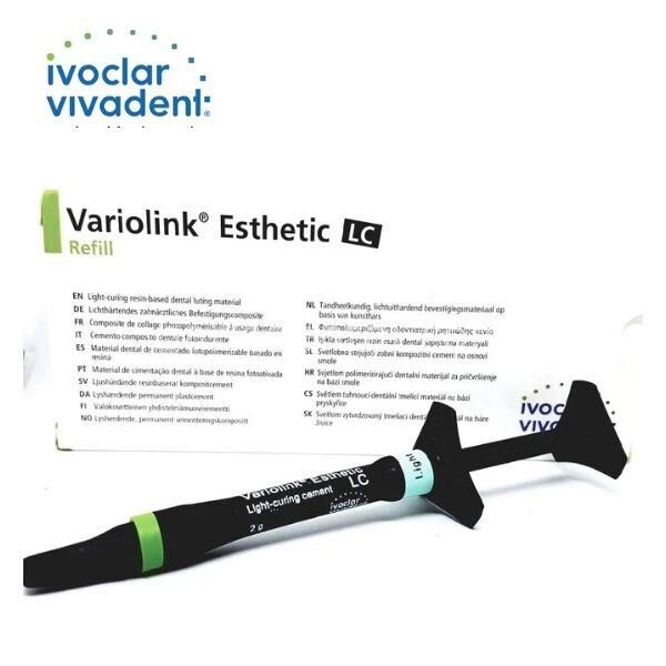 İvoclar Variolink Esthetic LC (Işıkla Sertleşen) Kiti ve Yedekleri