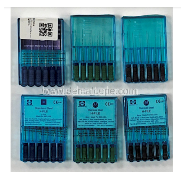 İMD Amerikan Malı Kanal Eğesi K-FİLES # NO:35# -25 mm