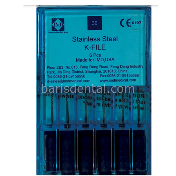 İMD Amerikan Malı Kanal Eğesi K-FİLES # NO:30# -25 mm