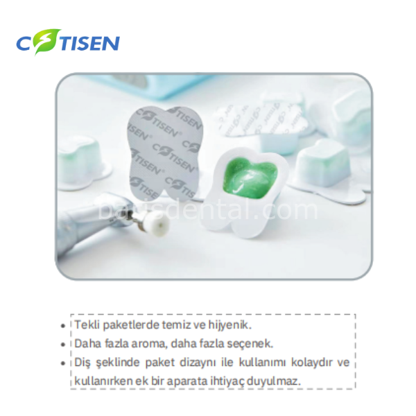 Cotisen Profilaksi ve Beyazlatma Pastası 50lik Paketi