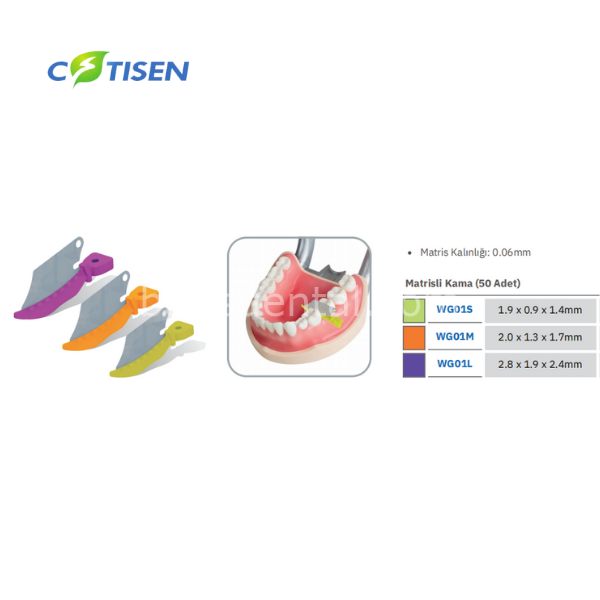 Cotisen Wedge Guard Metal Matrix 1 Adet
