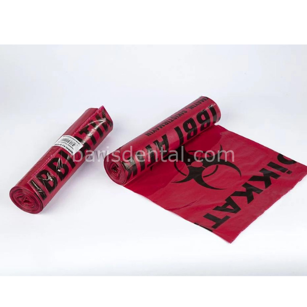 Tıbbi Atık Poşeti Orta Boy 55*60 (10lu Paket)