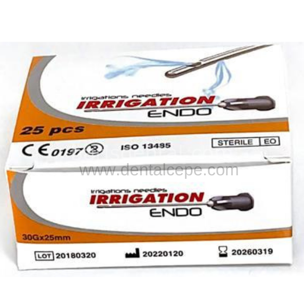 Dental İrrigasyon İğnesi 25 lik Paket