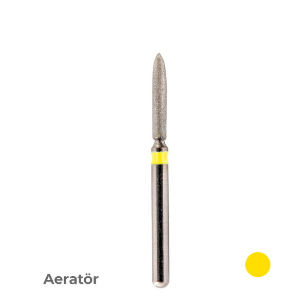 Aeratör Elmas Firezi Mum Alevi- Sarı Kuşak - 1 Adet