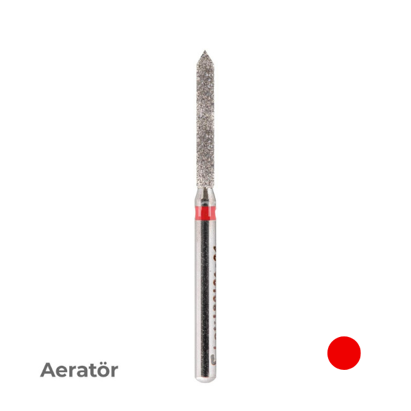 Aeratör Elmas Firezi Chamfer Firez Kırmızı Kuşak - 1 Adet