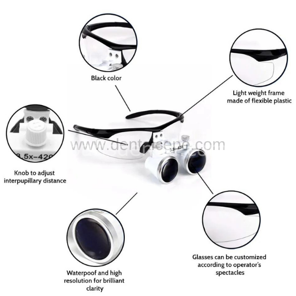 Dental Loop Gözlük - Işıklı