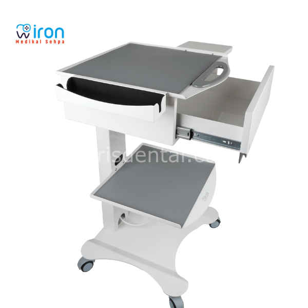 İron Tek Çekmeceli Mobil Sehpa. HSC.01