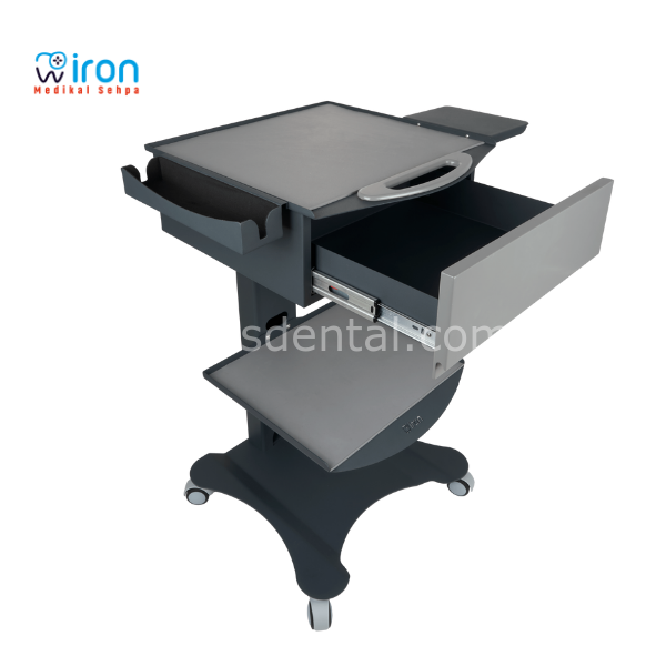 İron Tek Çekmeceli Mobil Sehpa. HSC.01