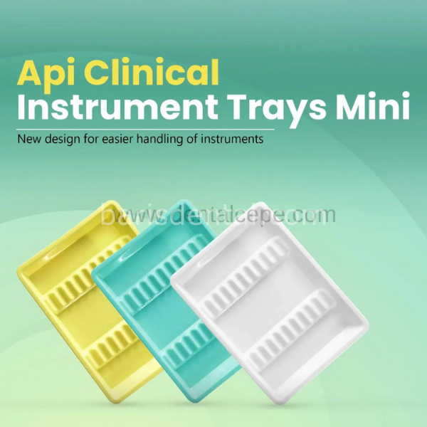 Dental Plastik Tepsi-50 lik Paket- Çeşitli Renk